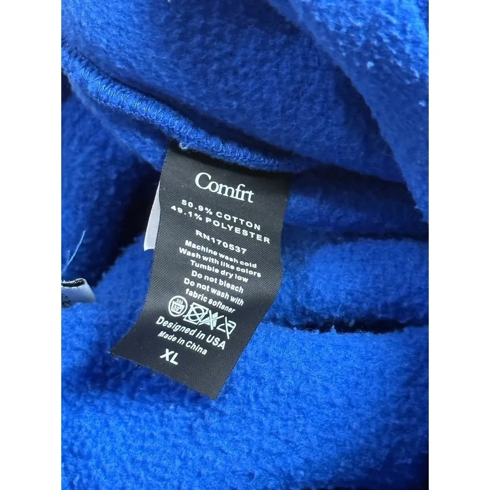 EUC Unisex Women Men Comft limited edition cobalt blue cloud sweatpants size XL